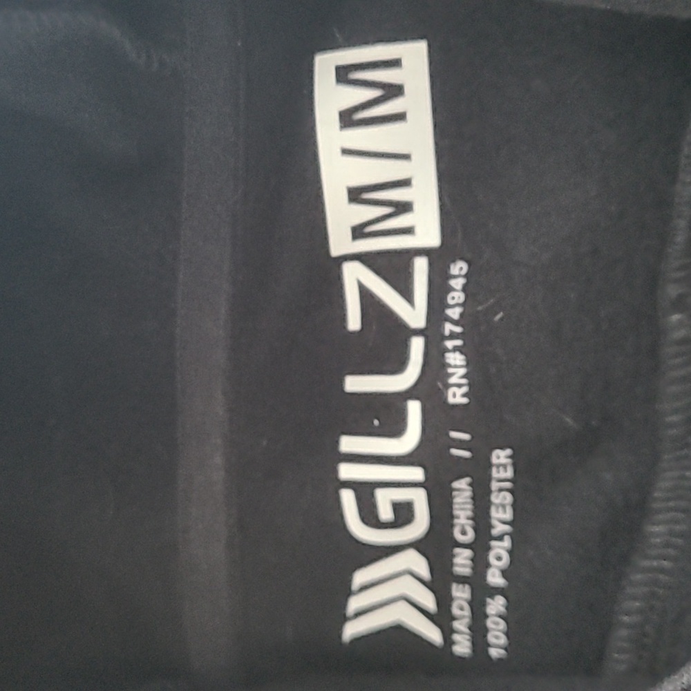 Black Fishing Hoodie with Blue Accents - Picture 5 of 6